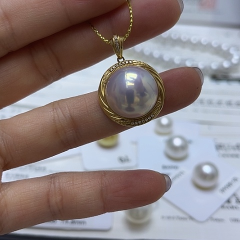 海水珍珠未镶嵌颈饰