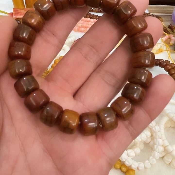 牛骨手串/手链牦牛骨老料卡12