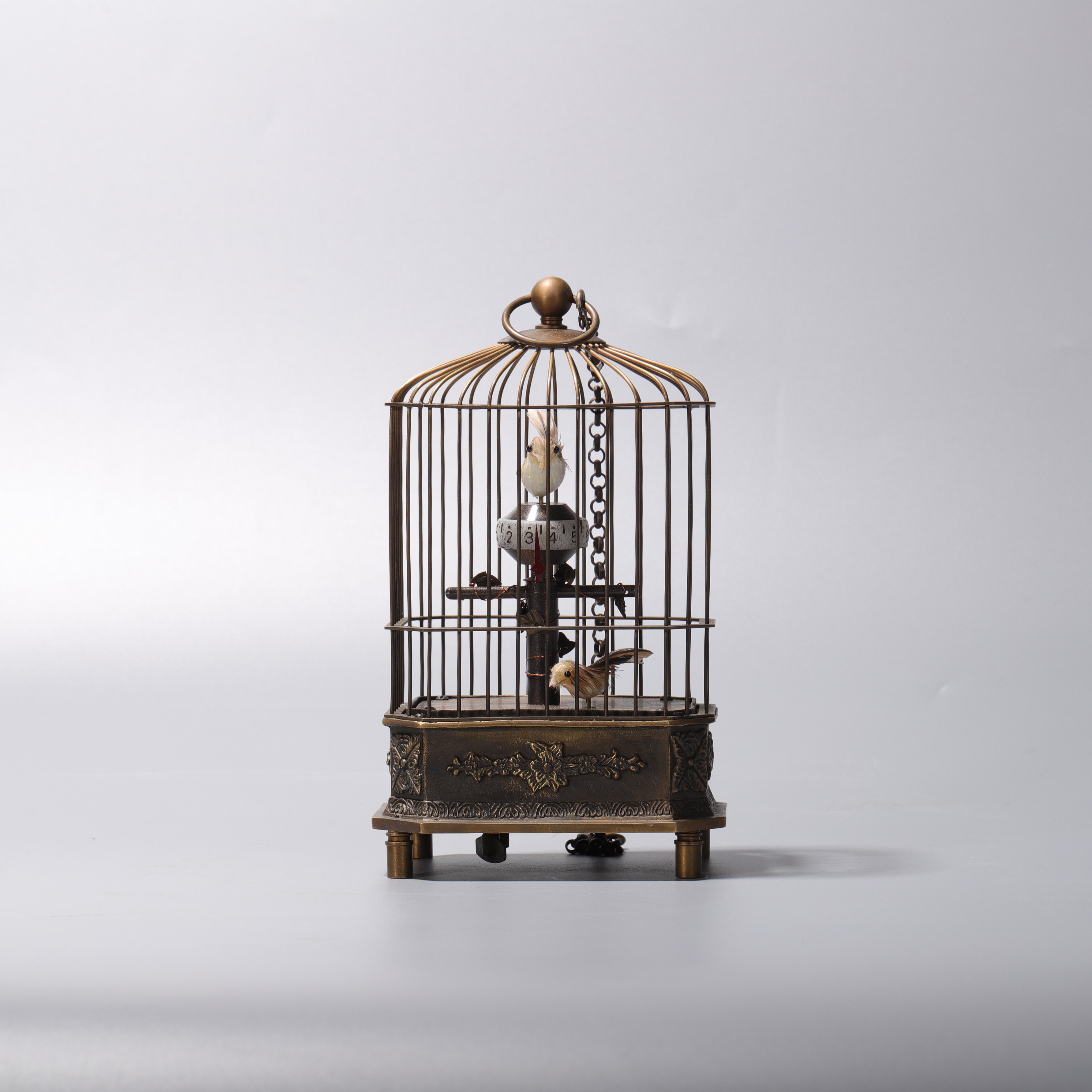 lot47   Z清代   赏鸟笼钟表