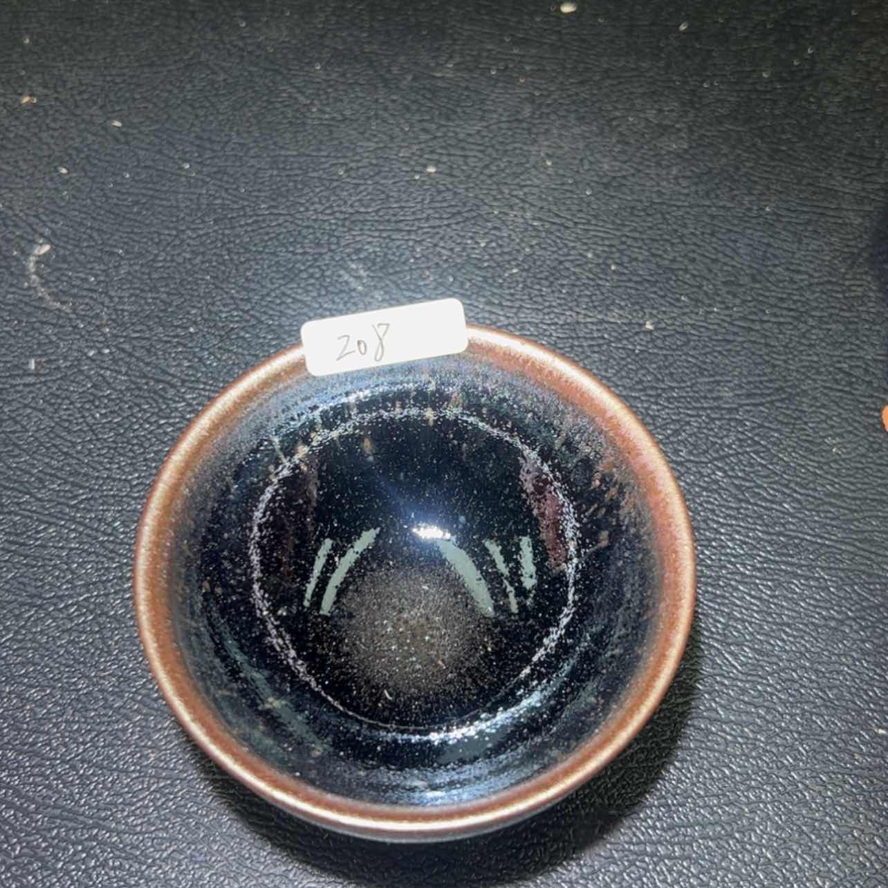 【闪购商品】茶盏纯手工建盏柴烧208