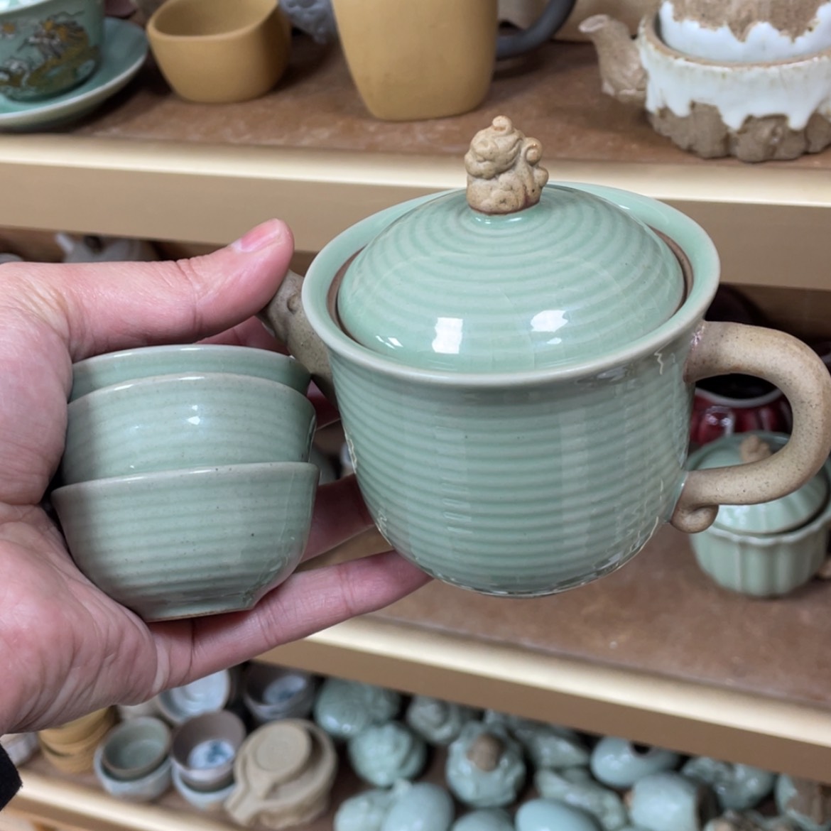 【闪购商品】壶老段烧陶瓷茶器！