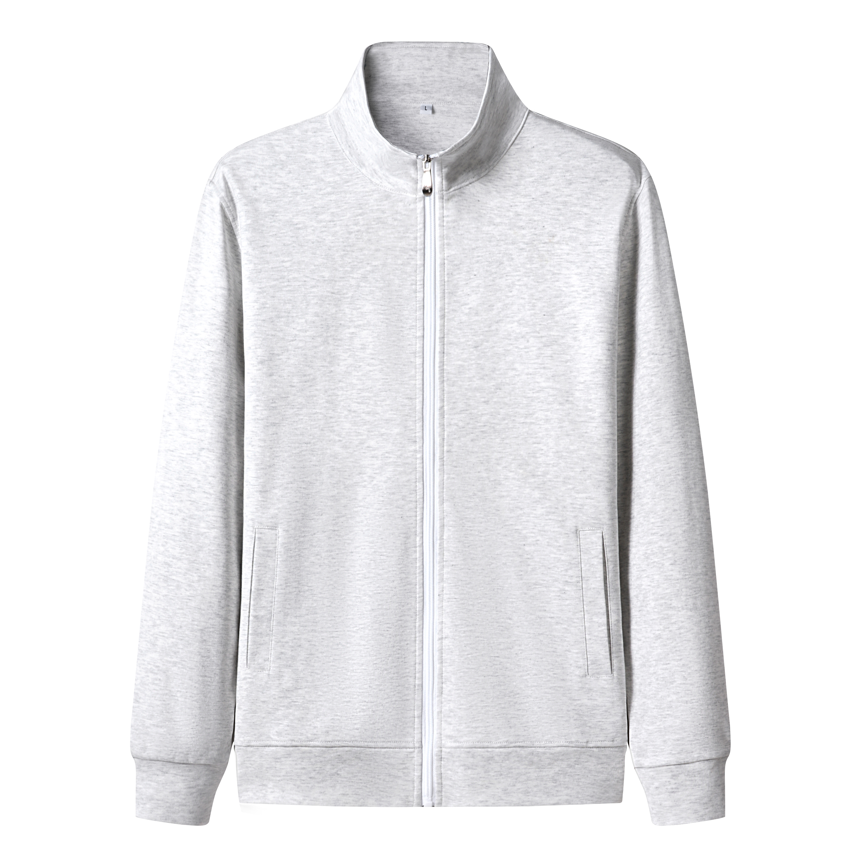 【纯色夹克】休闲立领外套秋季新款卫衣高级男士夹克