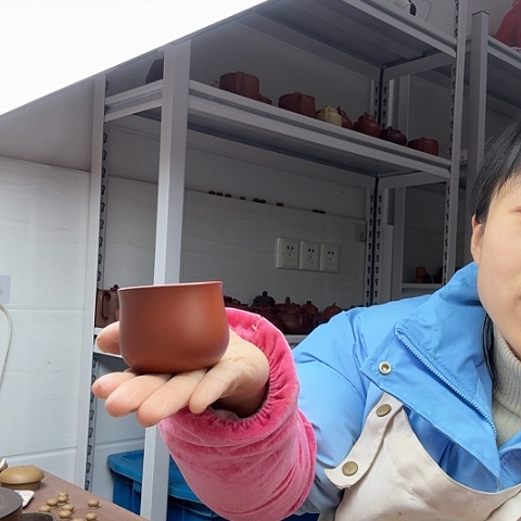 朱泥主人杯主人杯