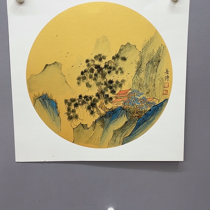 国画纯手绘国画山水画闪购链接