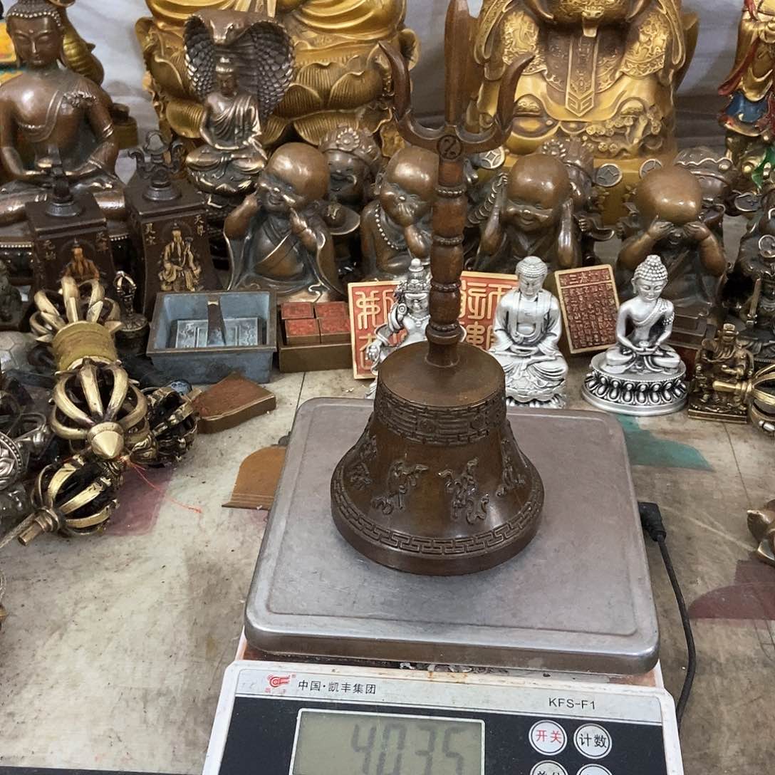 老杨，黄铜摆件，老杨黄铜摆