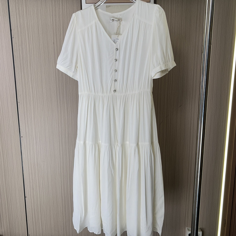 6228撤柜LD时尚连衣裙收腰高级显瘦减龄女装新款气质裙子