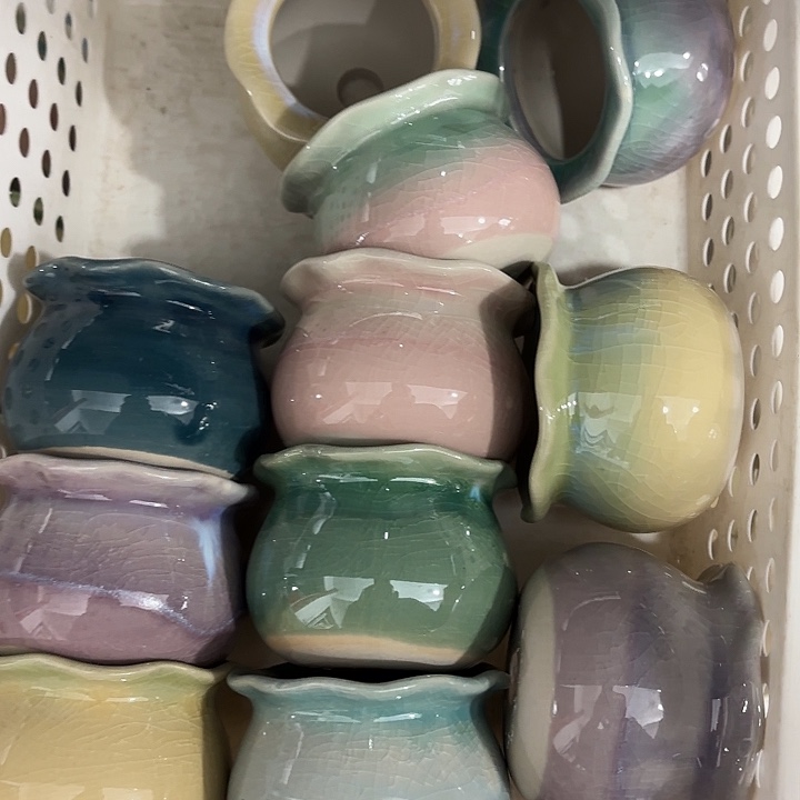 红陶发6个，非完美，介意慎拍