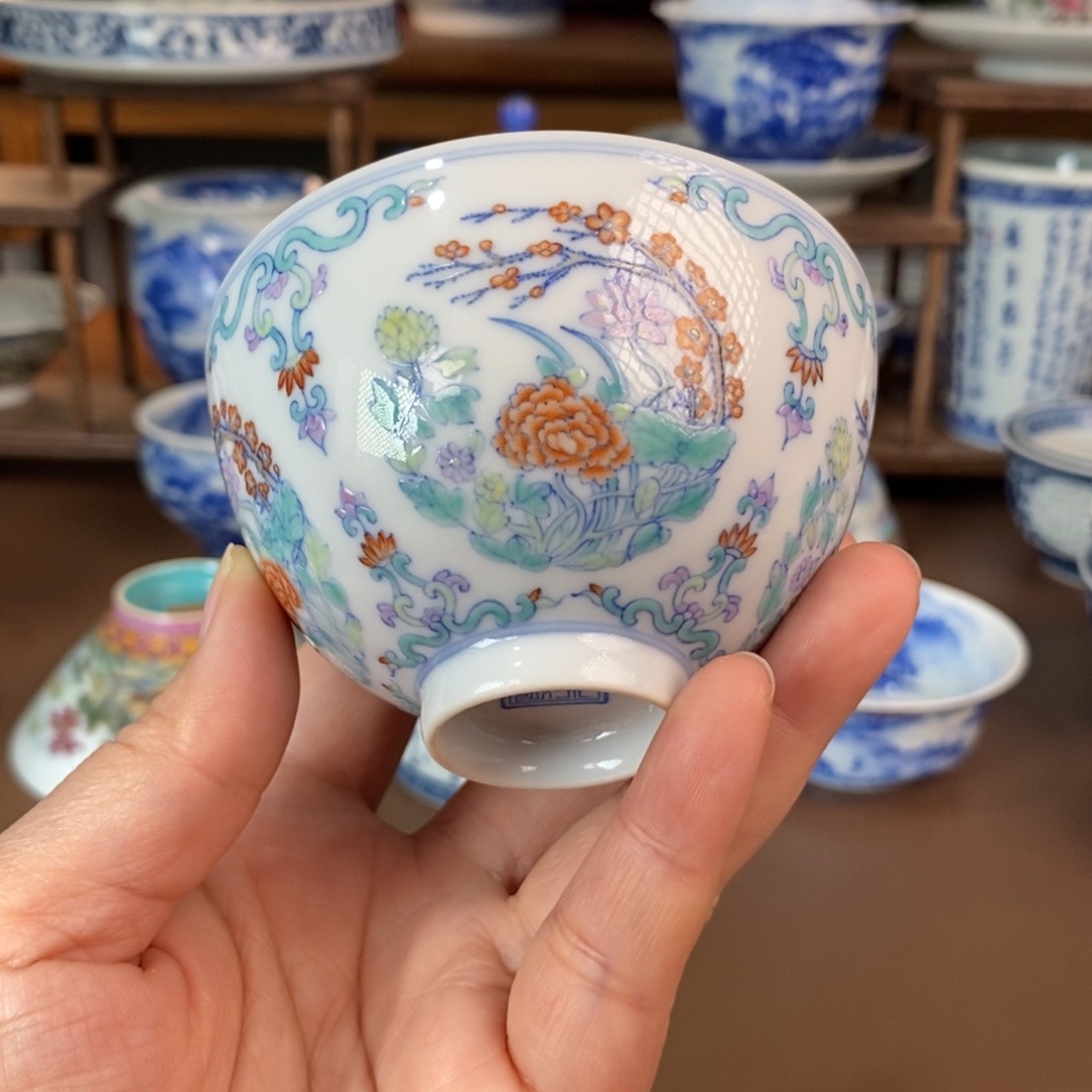 景德镇陶瓷手工手绘