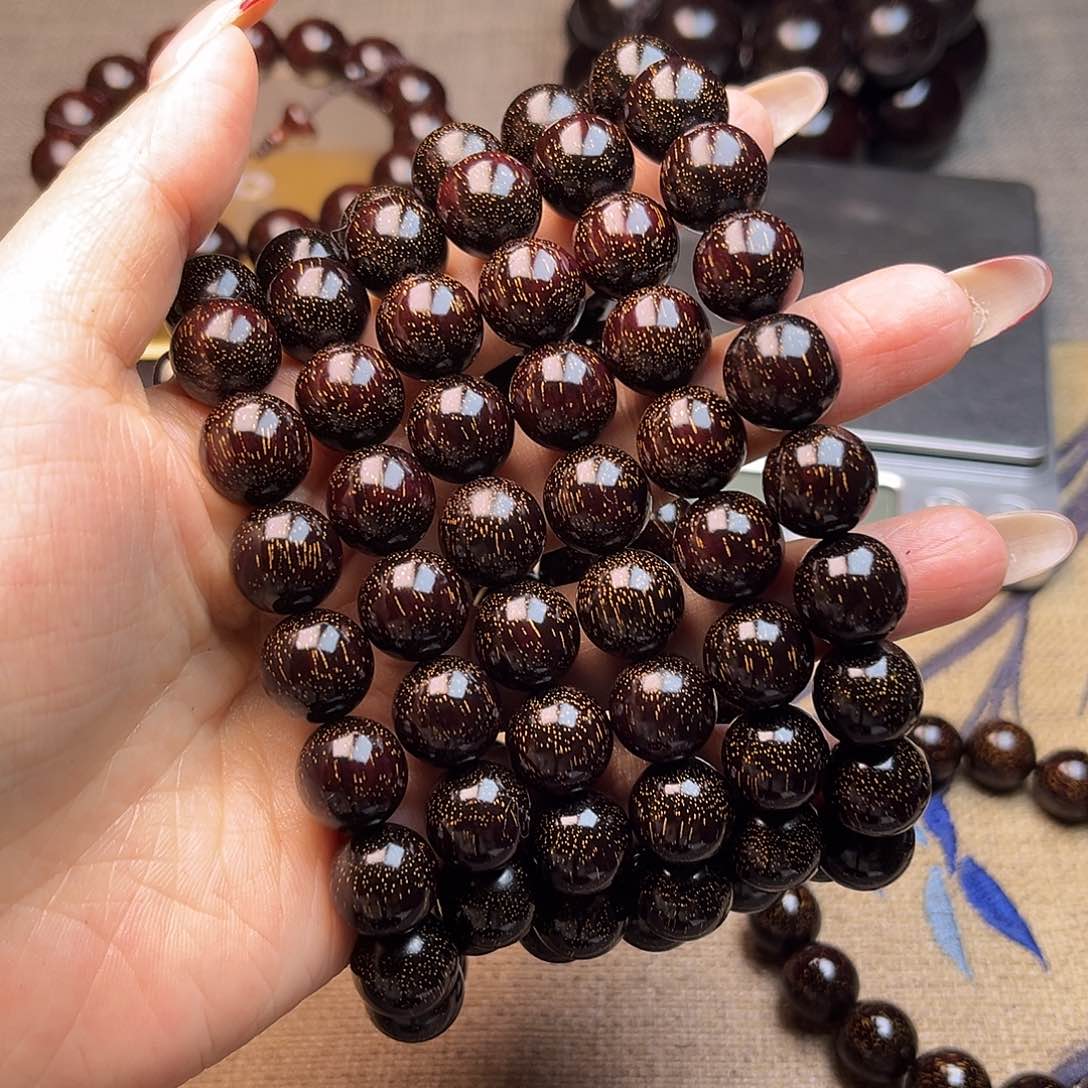 檀香紫檀（小叶紫檀）1.2 108爆满星