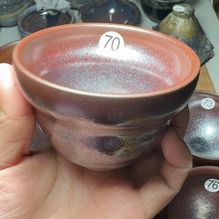 茶盏70 坚记茶盏摆件