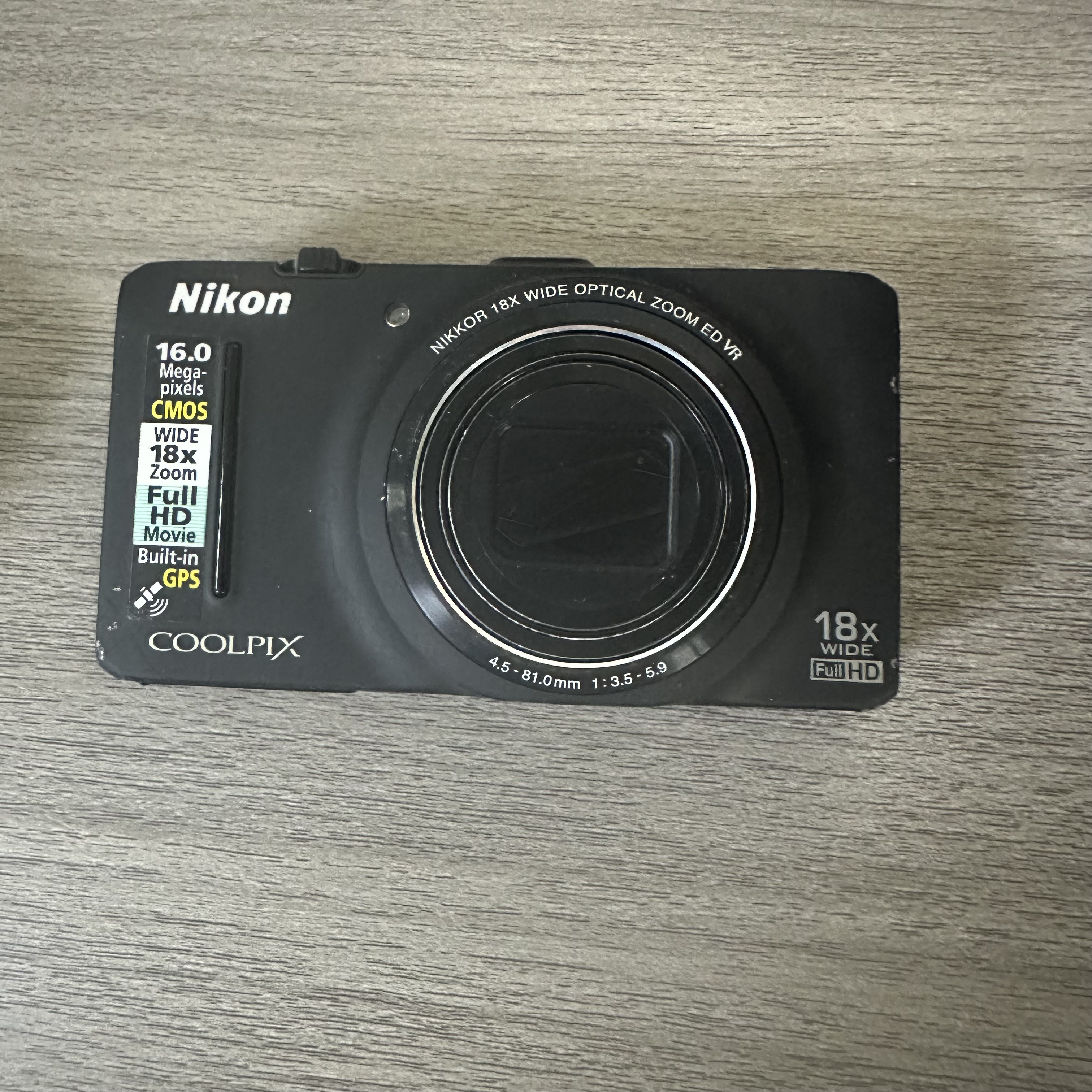 95新 Nikon/尼康 s9300 功能正常质保15天配件齐全拆封NO退