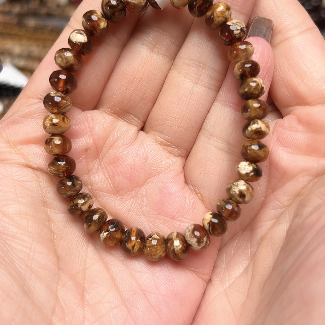 琥珀未镶嵌裸石抚顺琥珀20477-1七