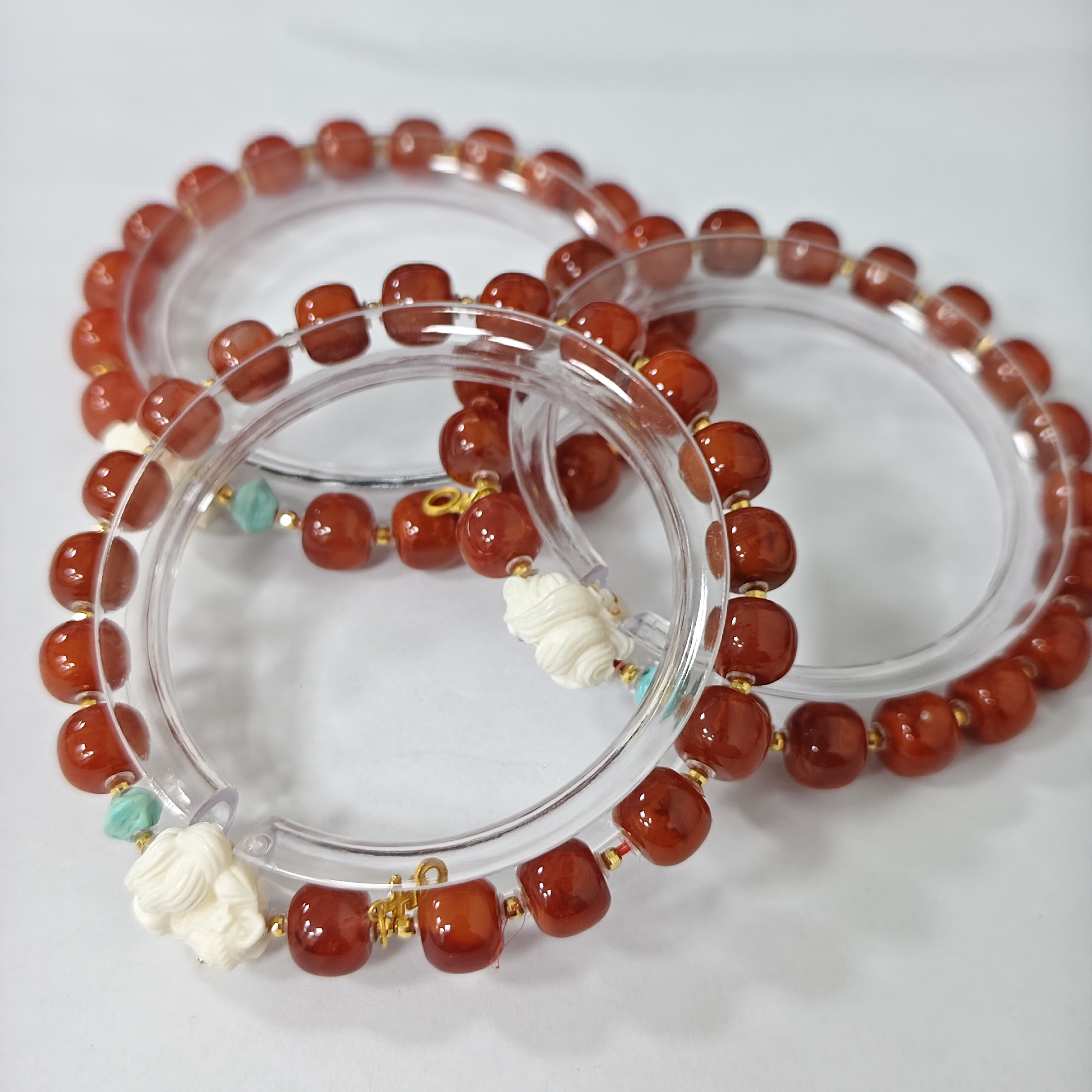 【书记甄选】原创南红单圈手链 多样性发一件 约8mm 3073LQ