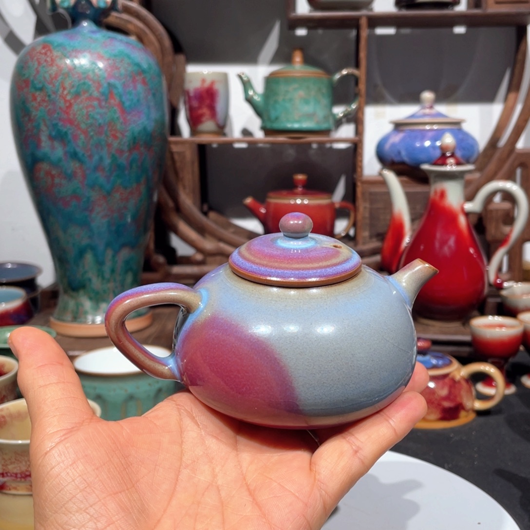 中国神后钧瓷茶器