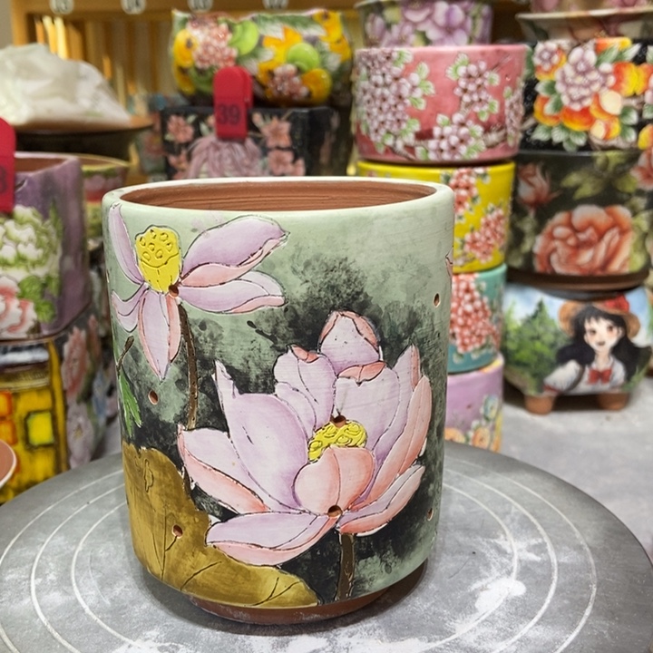 景德镇艺术手绘作品