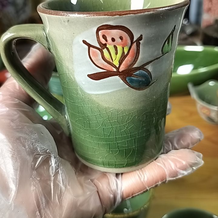 盘瓷片陶瓷杯盘壶碗都有