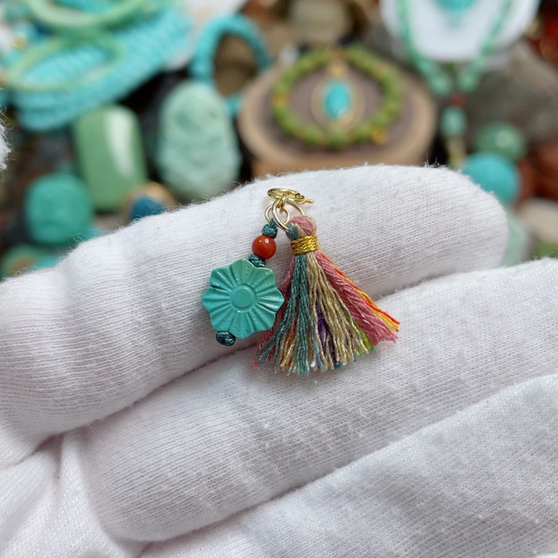 绿松石珠宝奇石未镶嵌