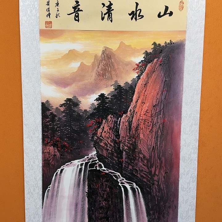 国画书法作品多次参加