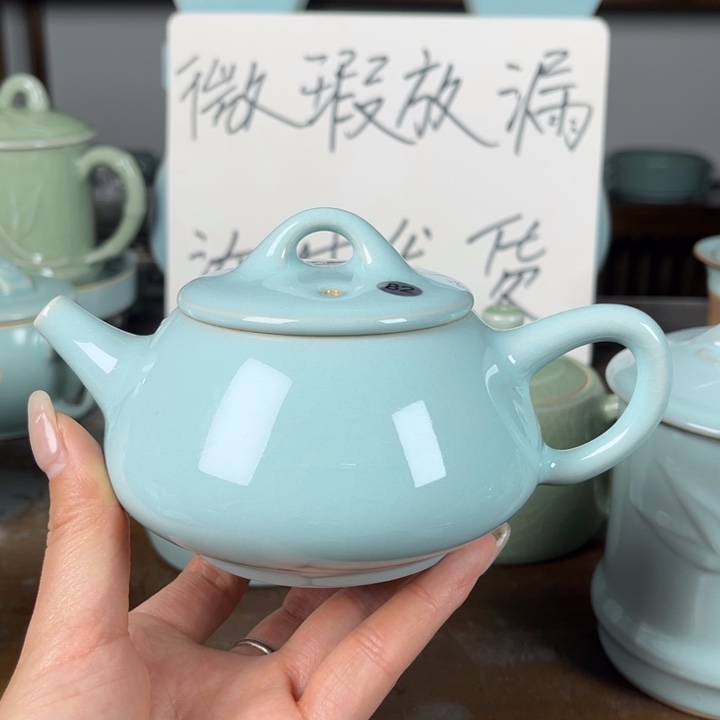 82号天青色石瓢不完美