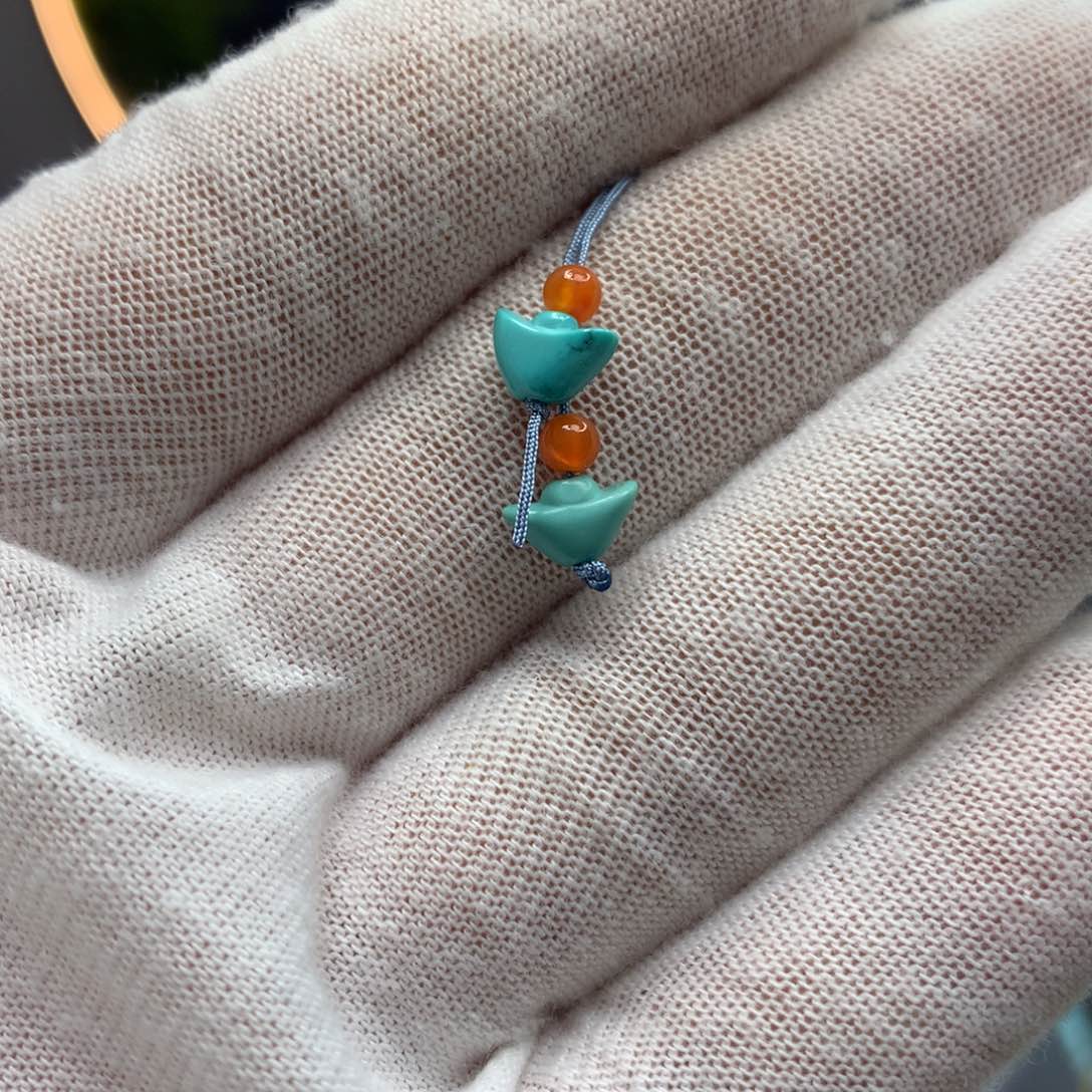 绿松石挂件未镶嵌