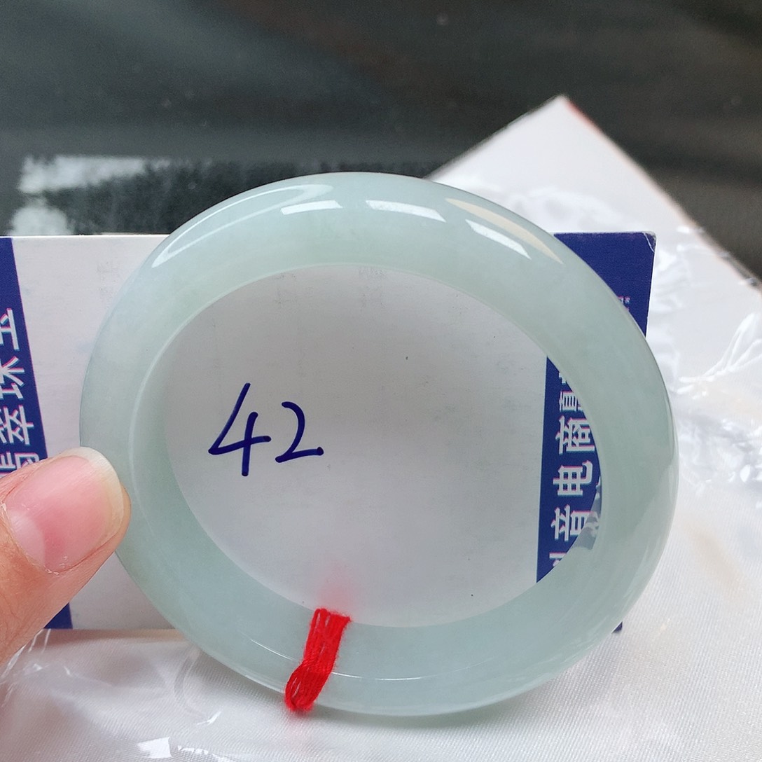 翡翠手镯未镶嵌42号