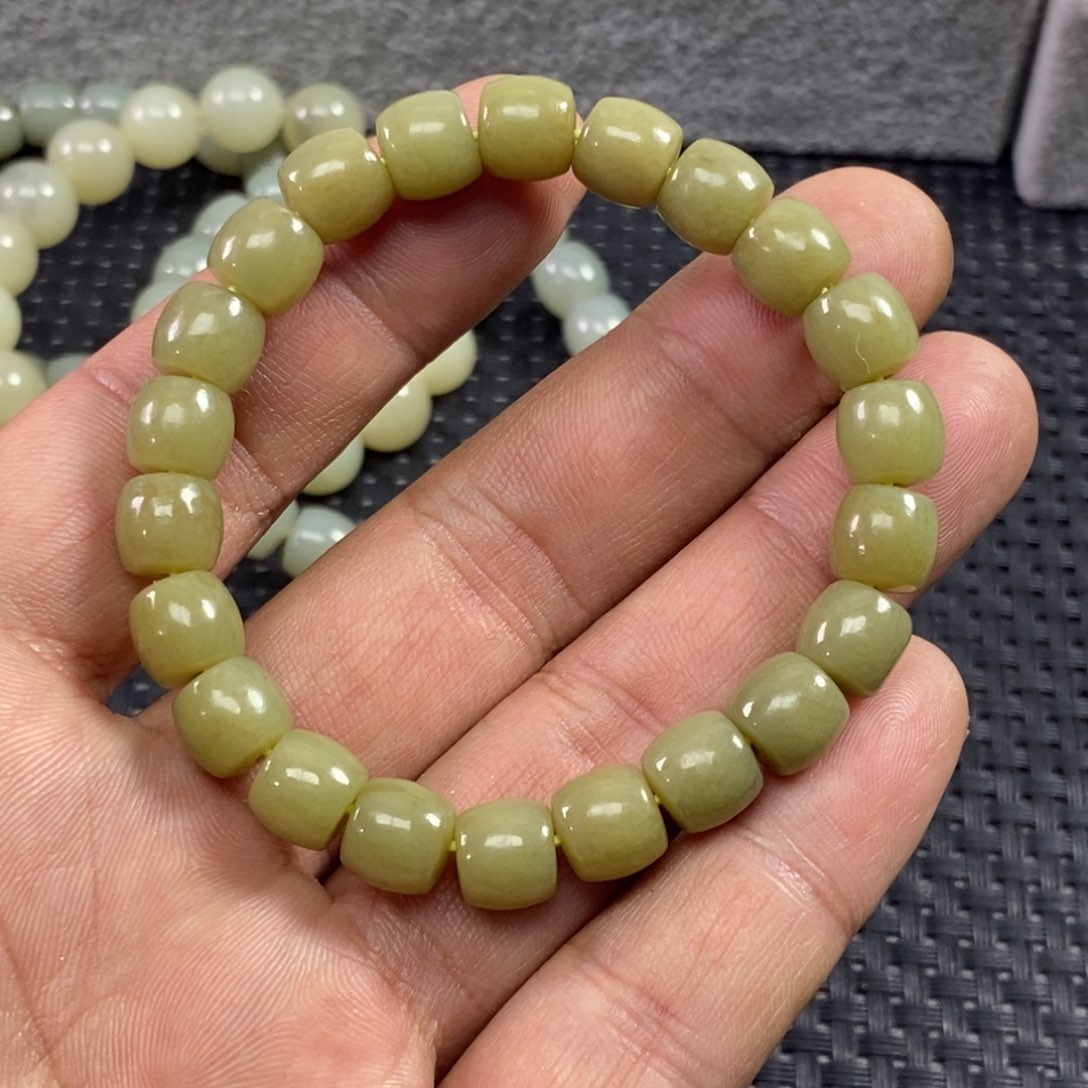 和田玉手链未镶嵌