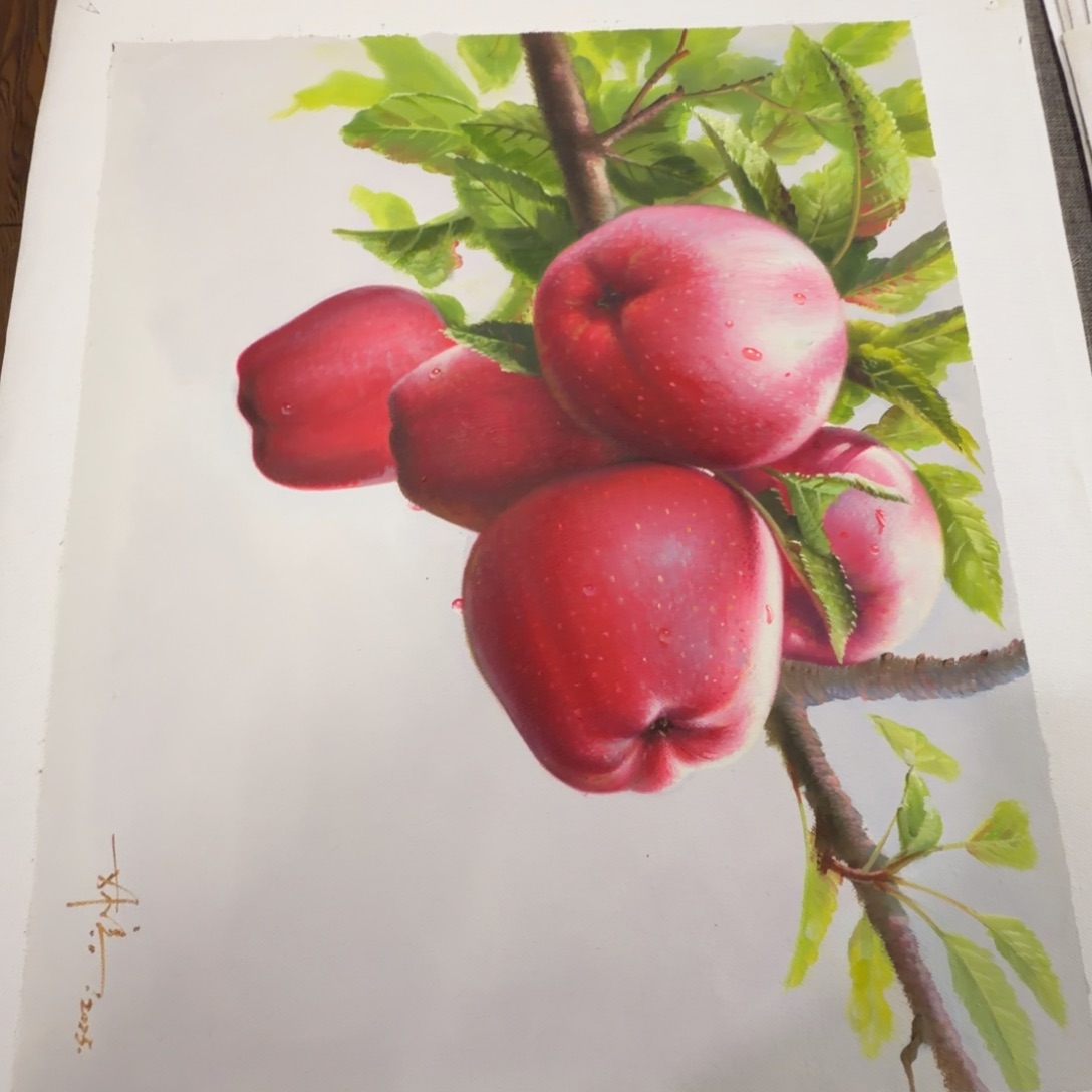 油画加油加油努力加油努力