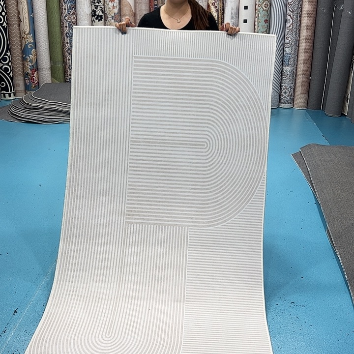 混纺100×200误差正负1-3厘米TPR底比利时绒微瑕