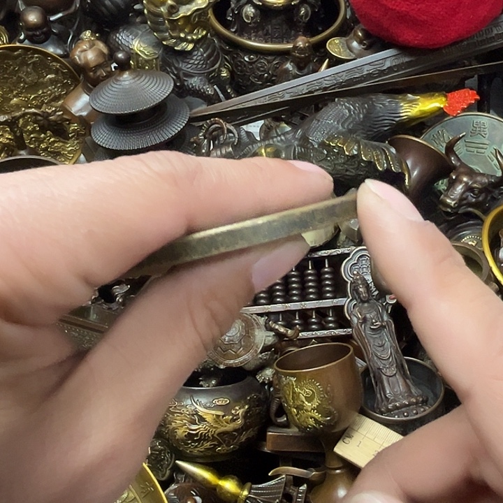 铜器摆件，精品铜器