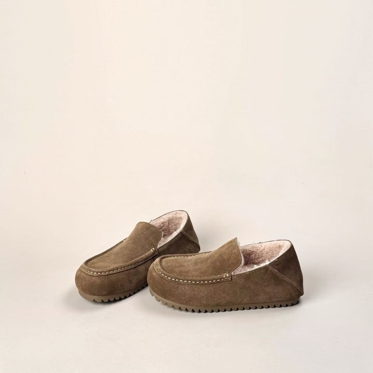 新款气质简约平底保暖休闲鞋X79-215