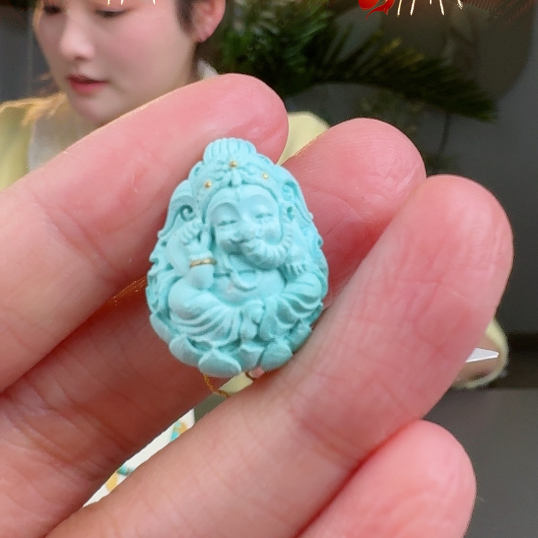 绿松石珠宝奇石未镶嵌