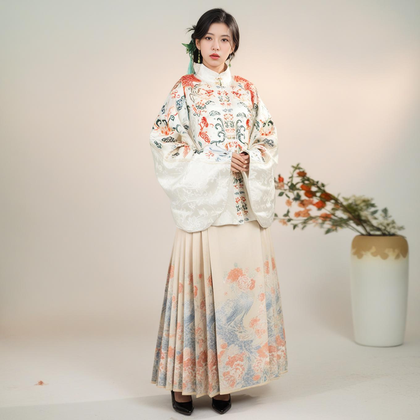 【国色芳华】明制改良汉服女款马面裙秋冬款2025新款冬季