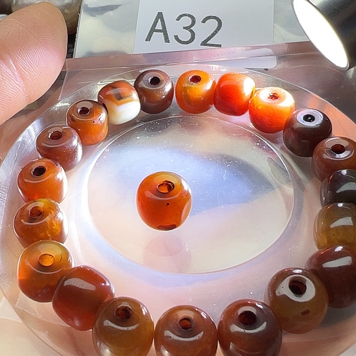 玛瑙/玉髓未镶嵌手链