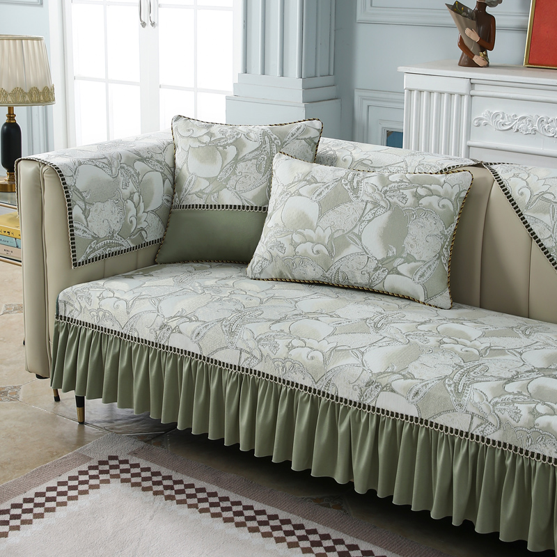 高档沙发垫防滑轻奢现代简约北欧风123沙发四季通用沙发垫靠背巾