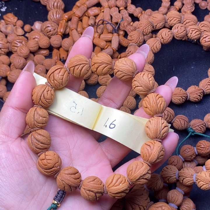 ◆***、秦岭龙纹桃核15颗