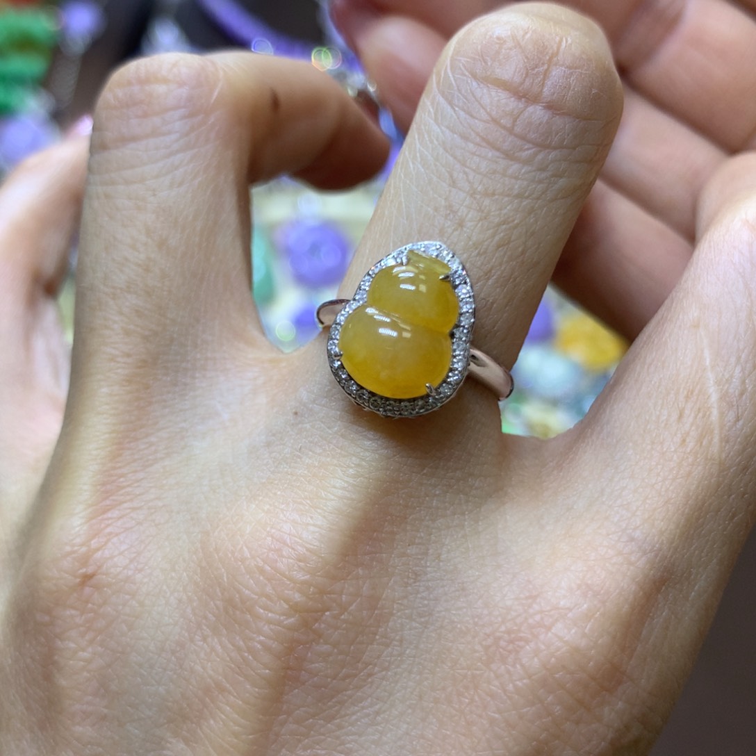 【闪购商品】翡翠18K金镶嵌颈饰翡翠