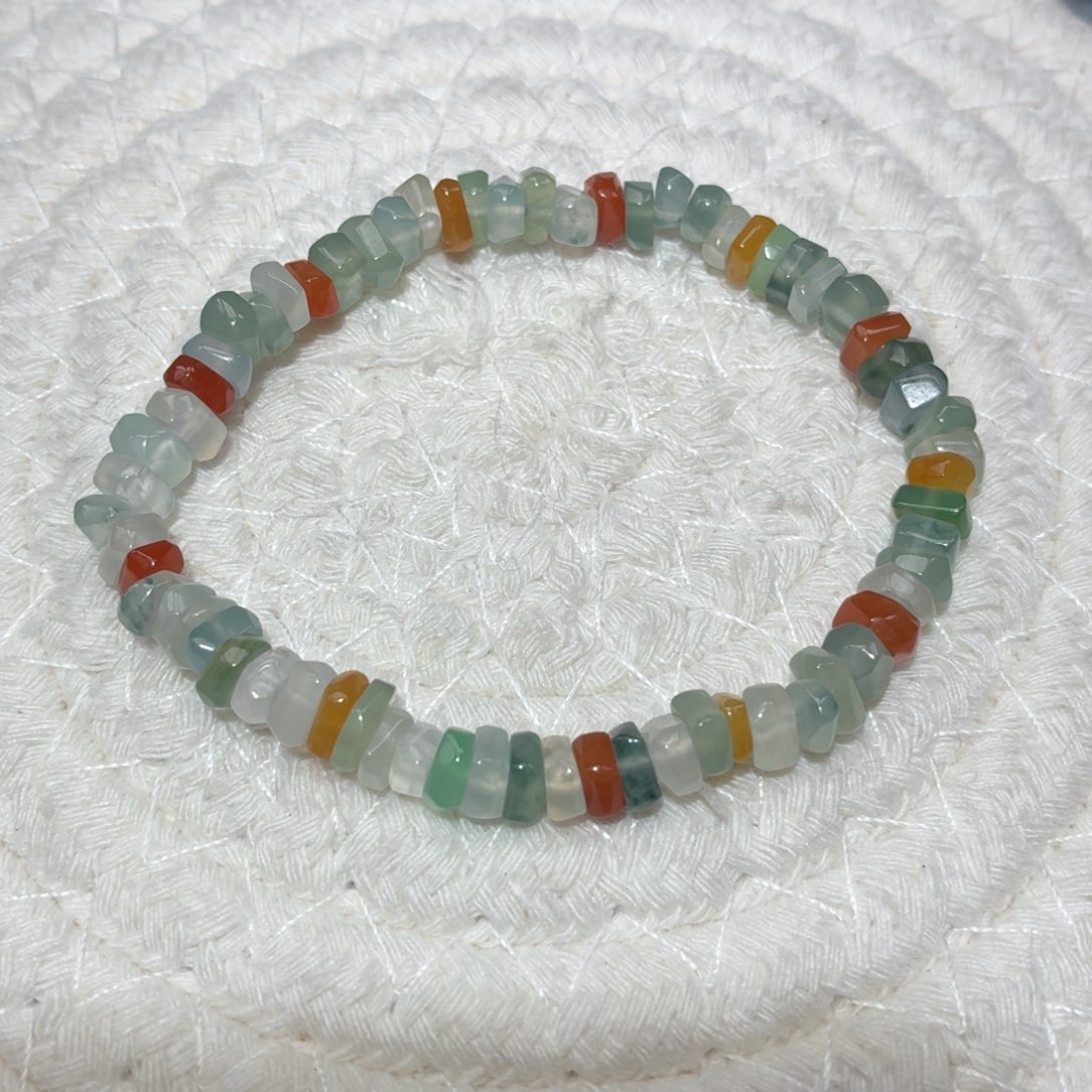 翡翠未镶嵌手链翡翠天然A货手串