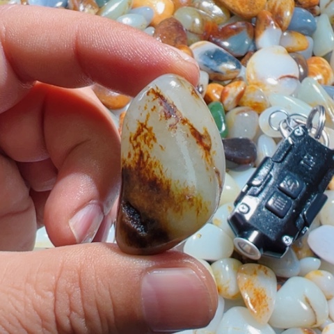 和田玉（糖玉）手链未镶嵌28