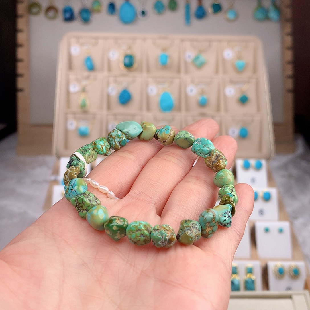 绿松石手链未镶嵌