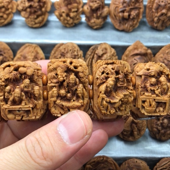 桃核手串桃核材质