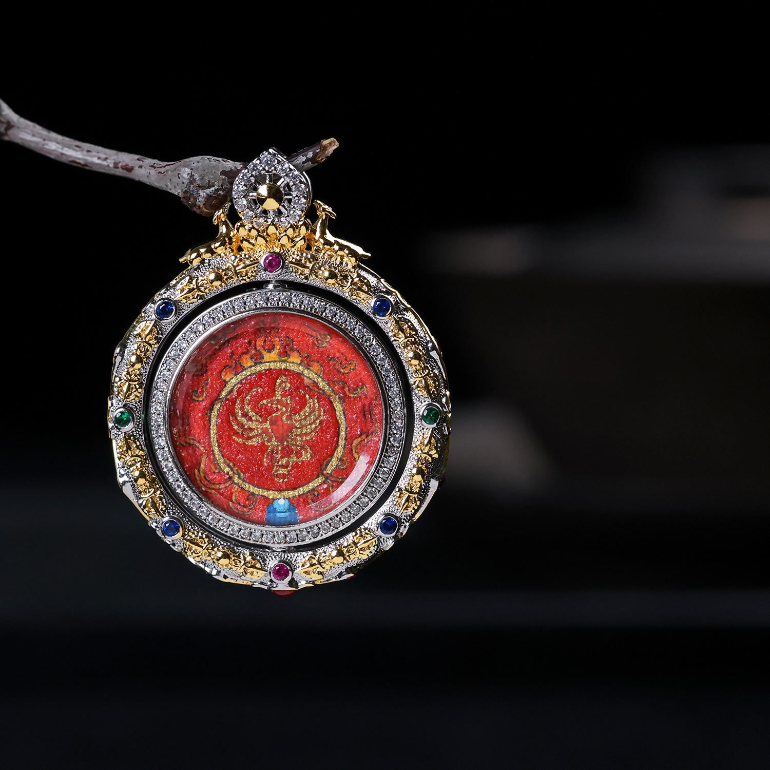 【思嘉】锦章・九天凰鸣护佑 唐卡 | BD0140