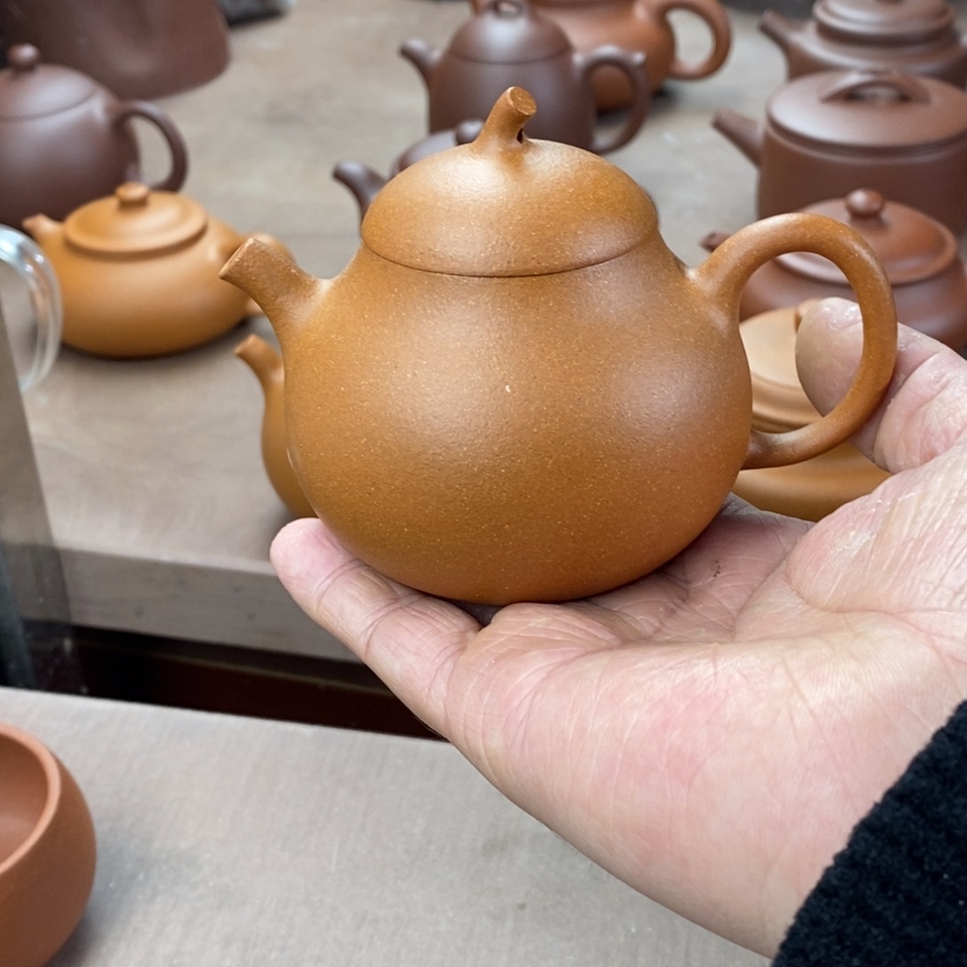 紫砂茶壶多****紫砂壶茄瓜