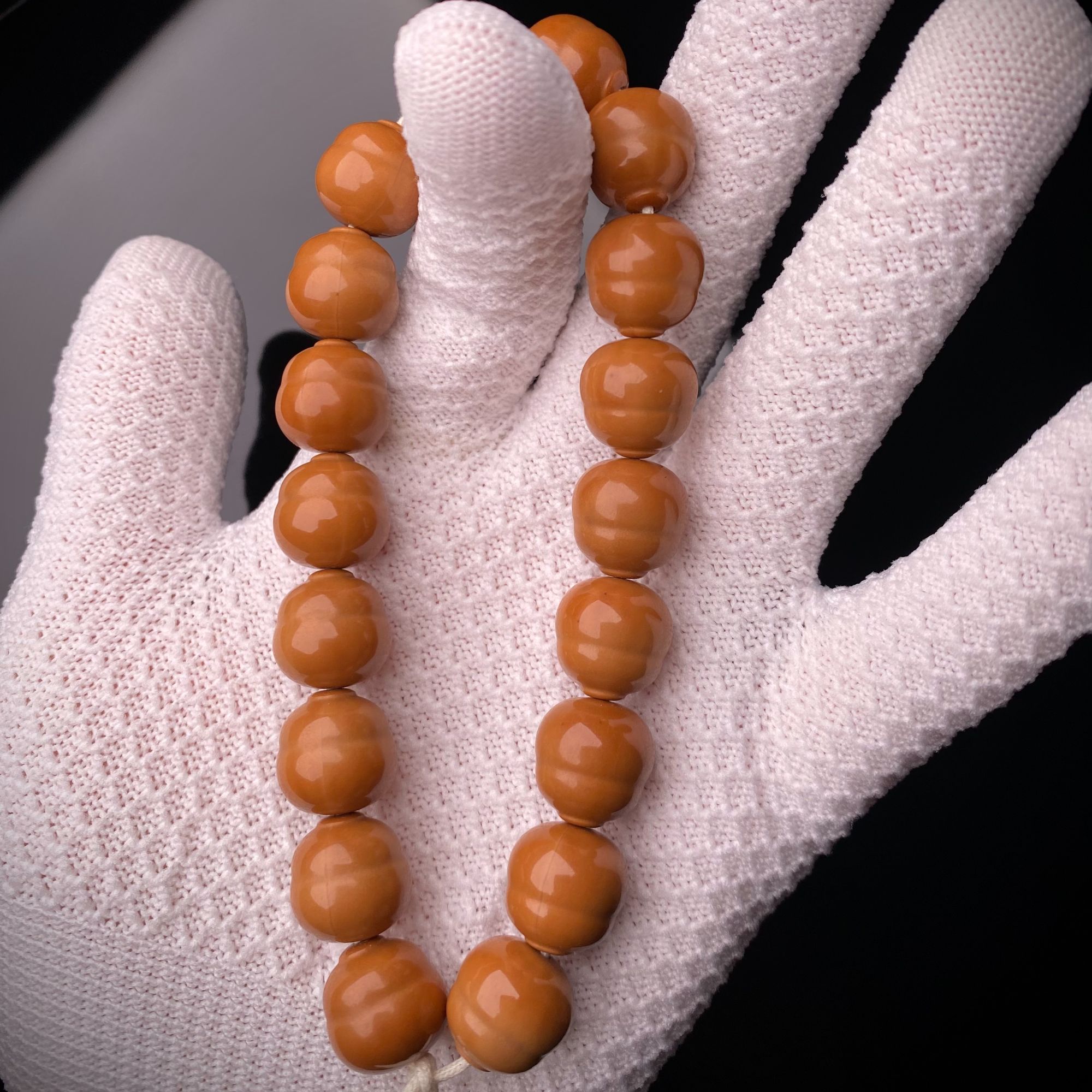 【ONEPIECE出品】猴头核桃手串雕刻小福禄14mm微瑕福利款