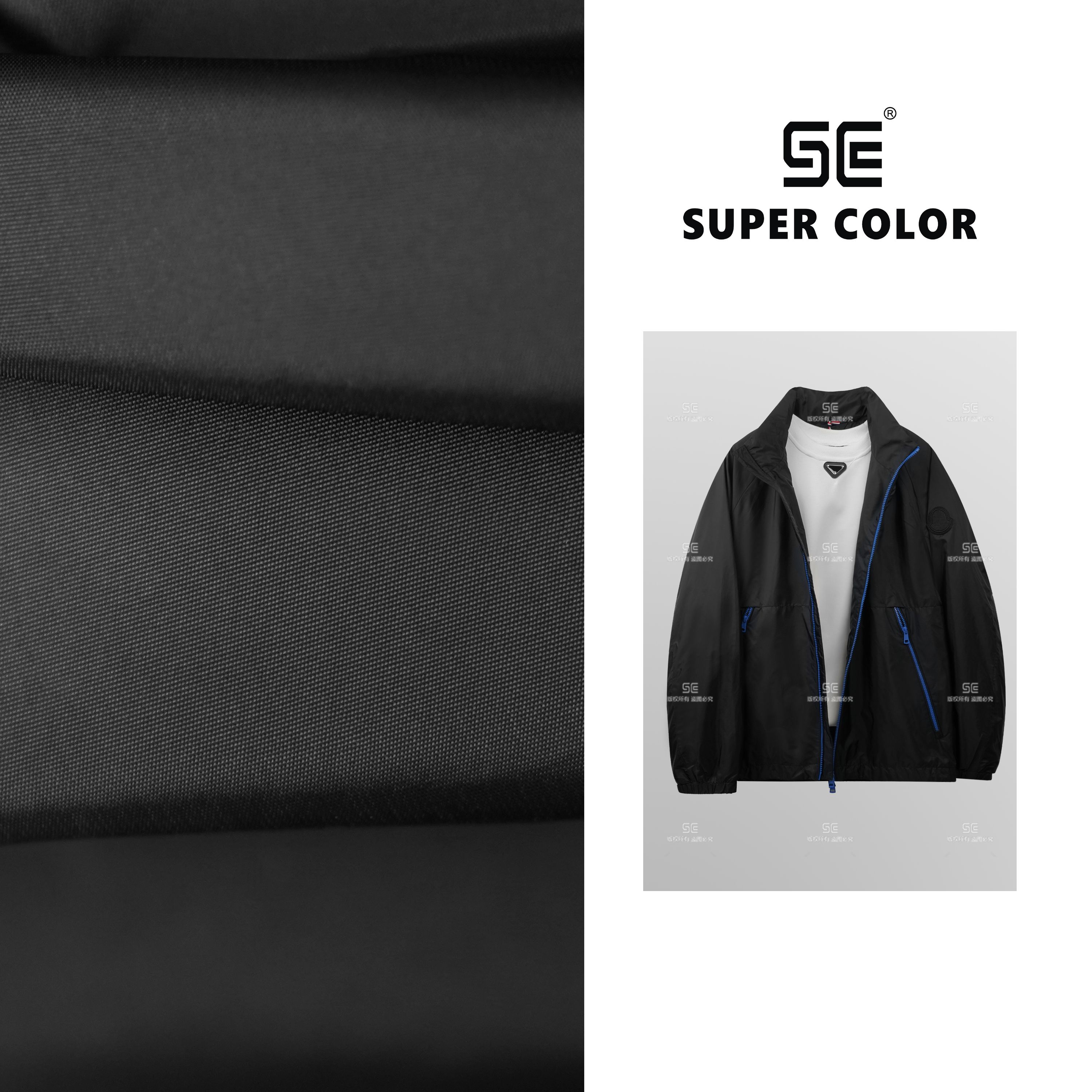 supercolor【立领夹克外套】25ss//新款百搭隐藏式帽子夹克外套 1