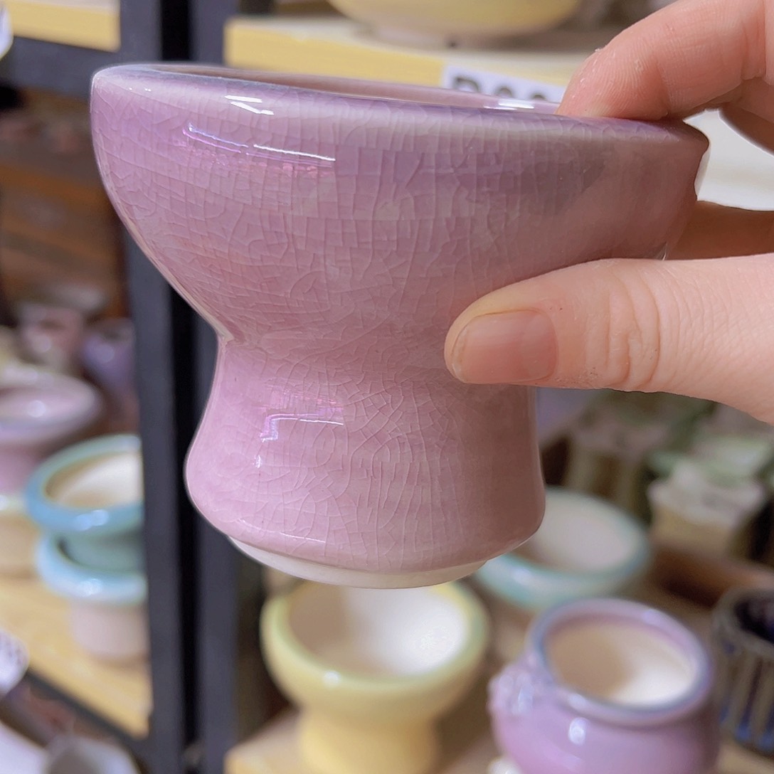 陶瓷花盆当场满12包邮