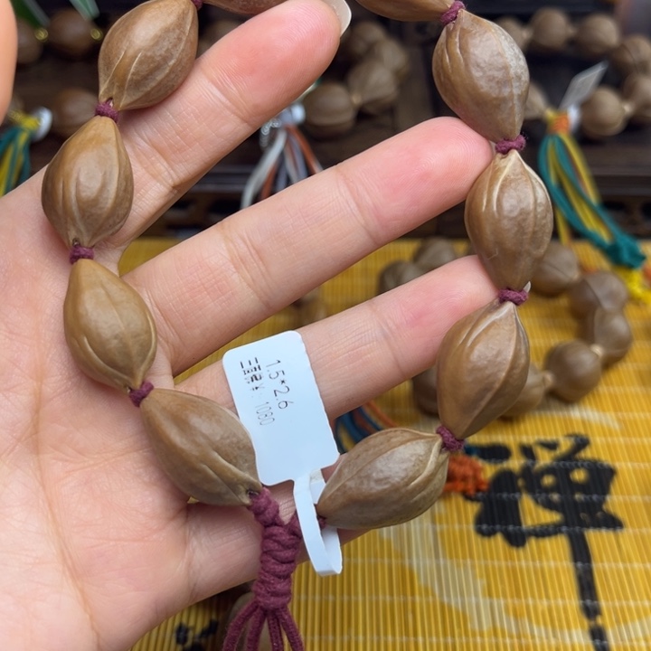 橄榄核手串/手链小**杨梅林铁核三面佛1.5*2.6