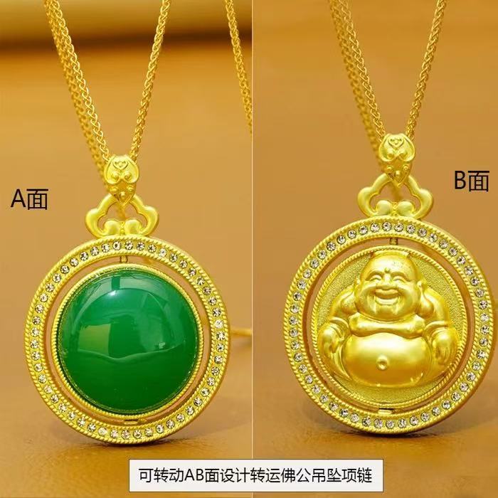 【主播推荐】佛公吊坠赠链多样性发货T44