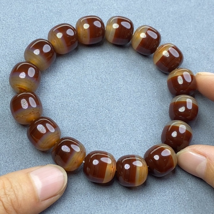 玛瑙/玉髓手链未镶嵌大*大