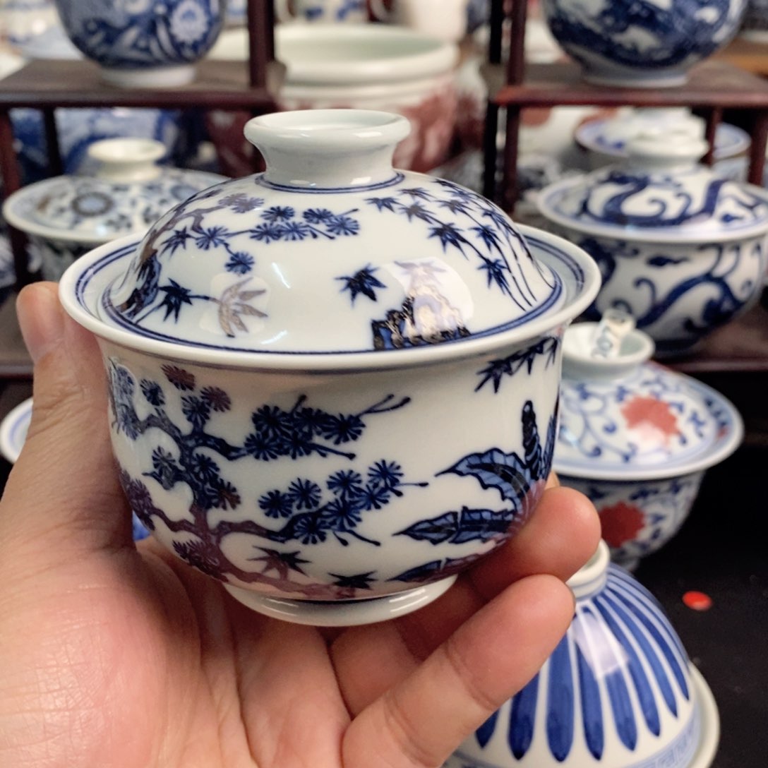 【闪购商品】景德镇陶瓷手绘茶器