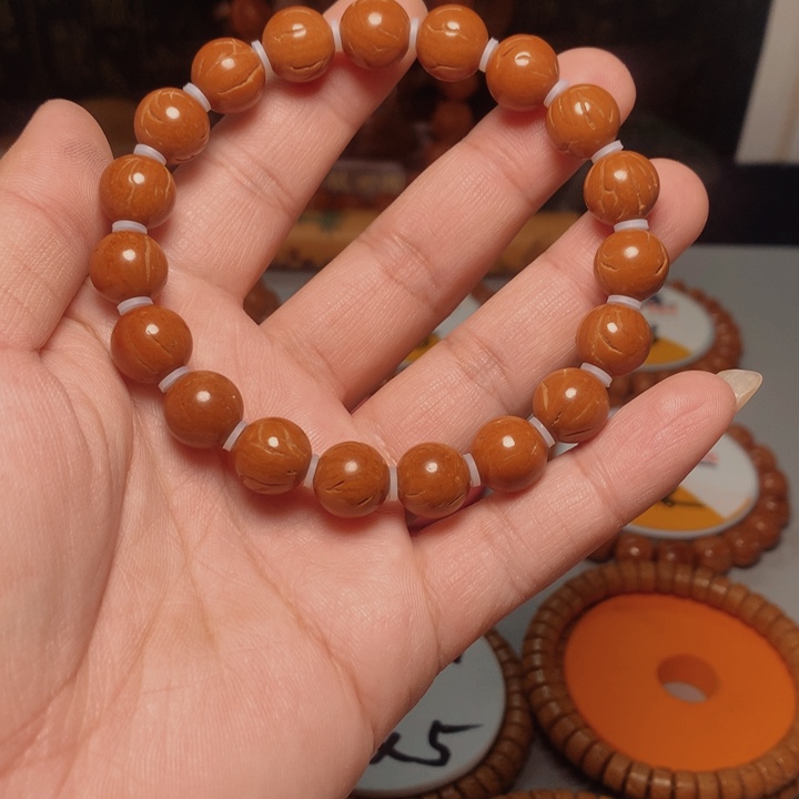 桃核吊坠桃核手串11正圆